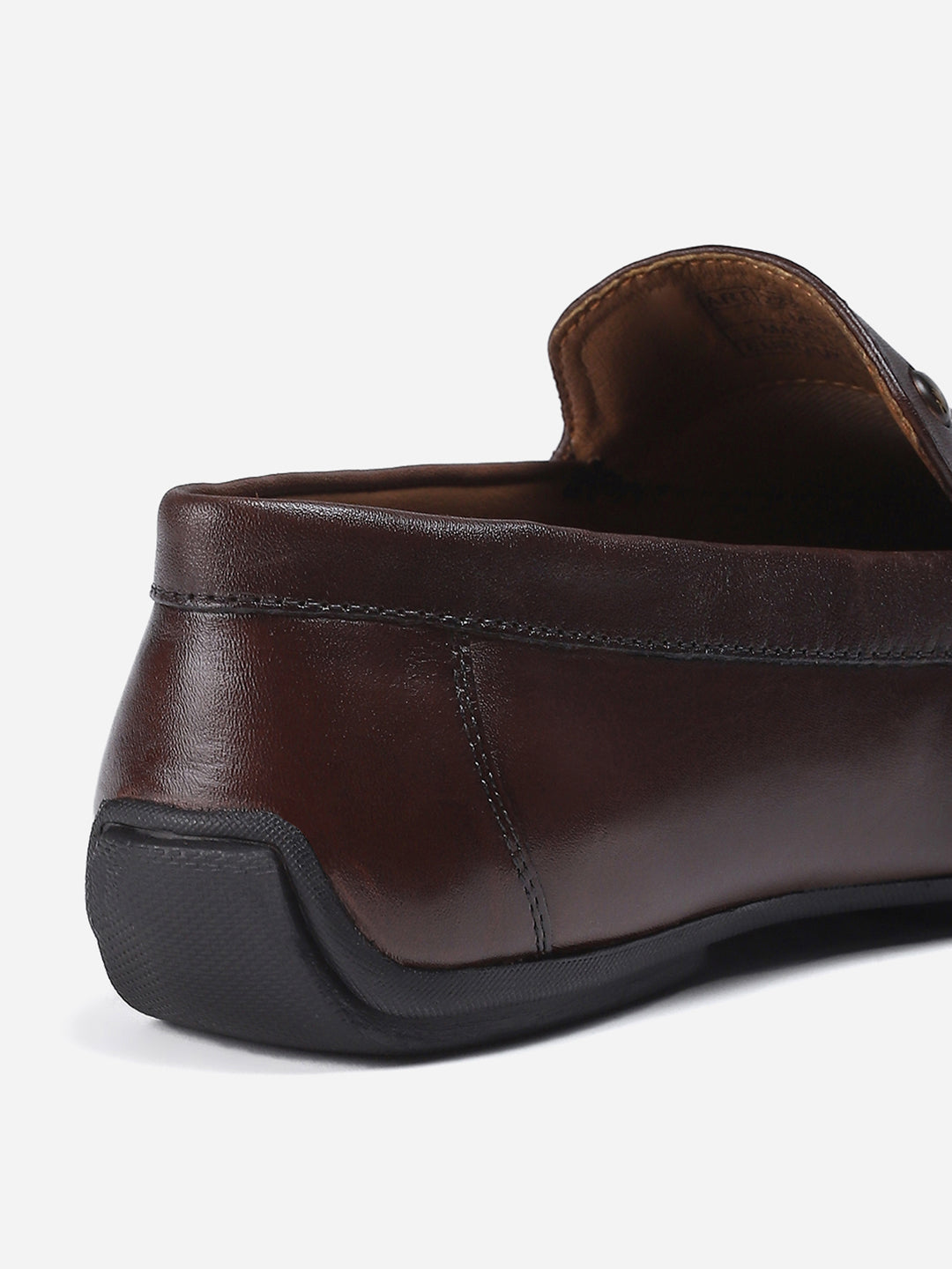 Men Brown Slip on Genuine Leather Loafers