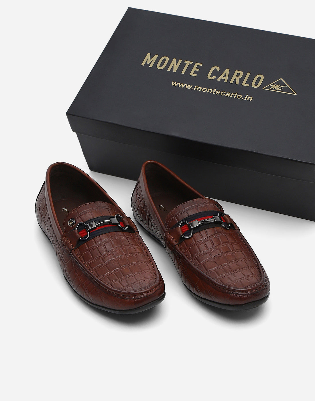 Buy Men Tan Leather Loafers Online in India Monte Carlo