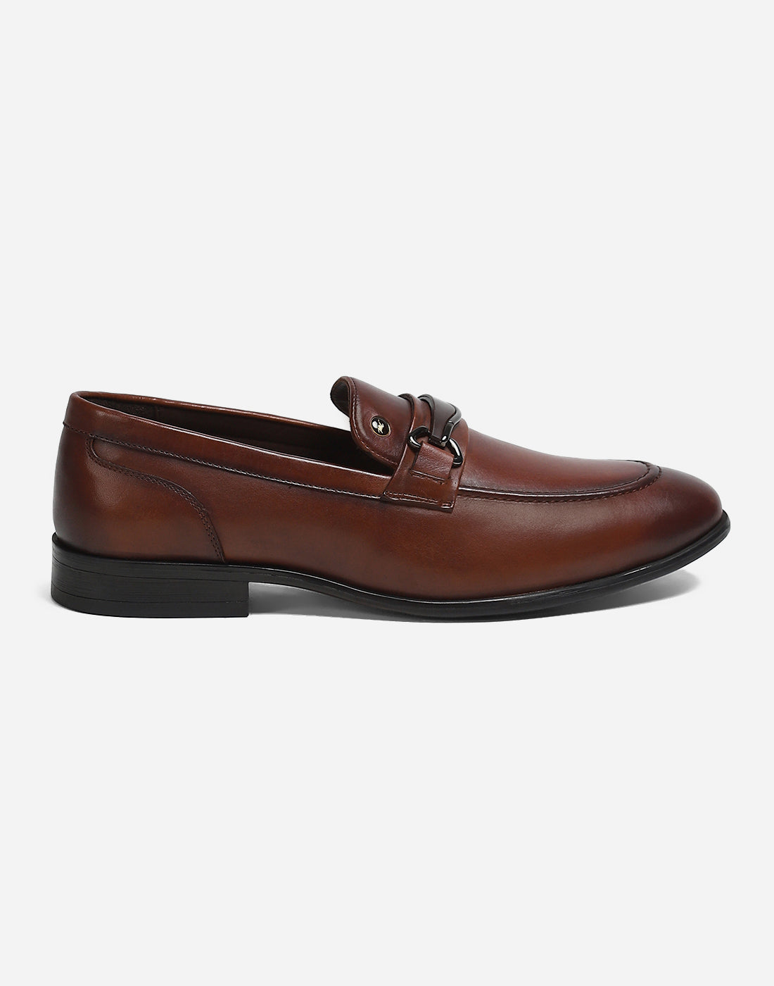 Men Brown Slip on Genuine Leather Loafers