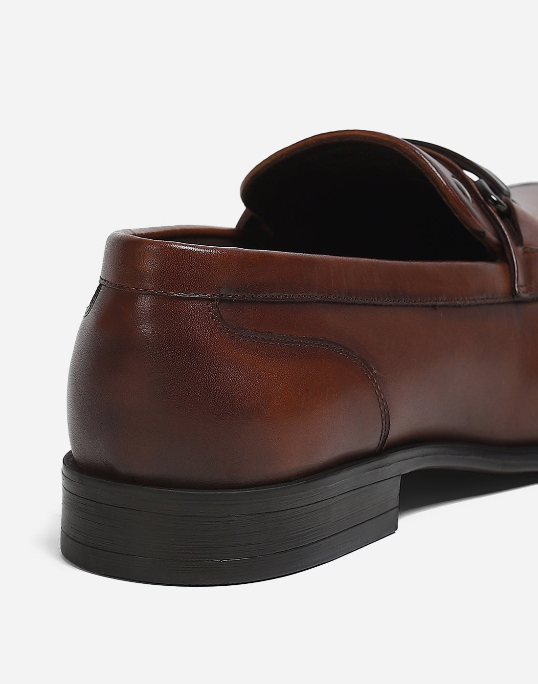 Men Brown Slip on Genuine Leather Loafers