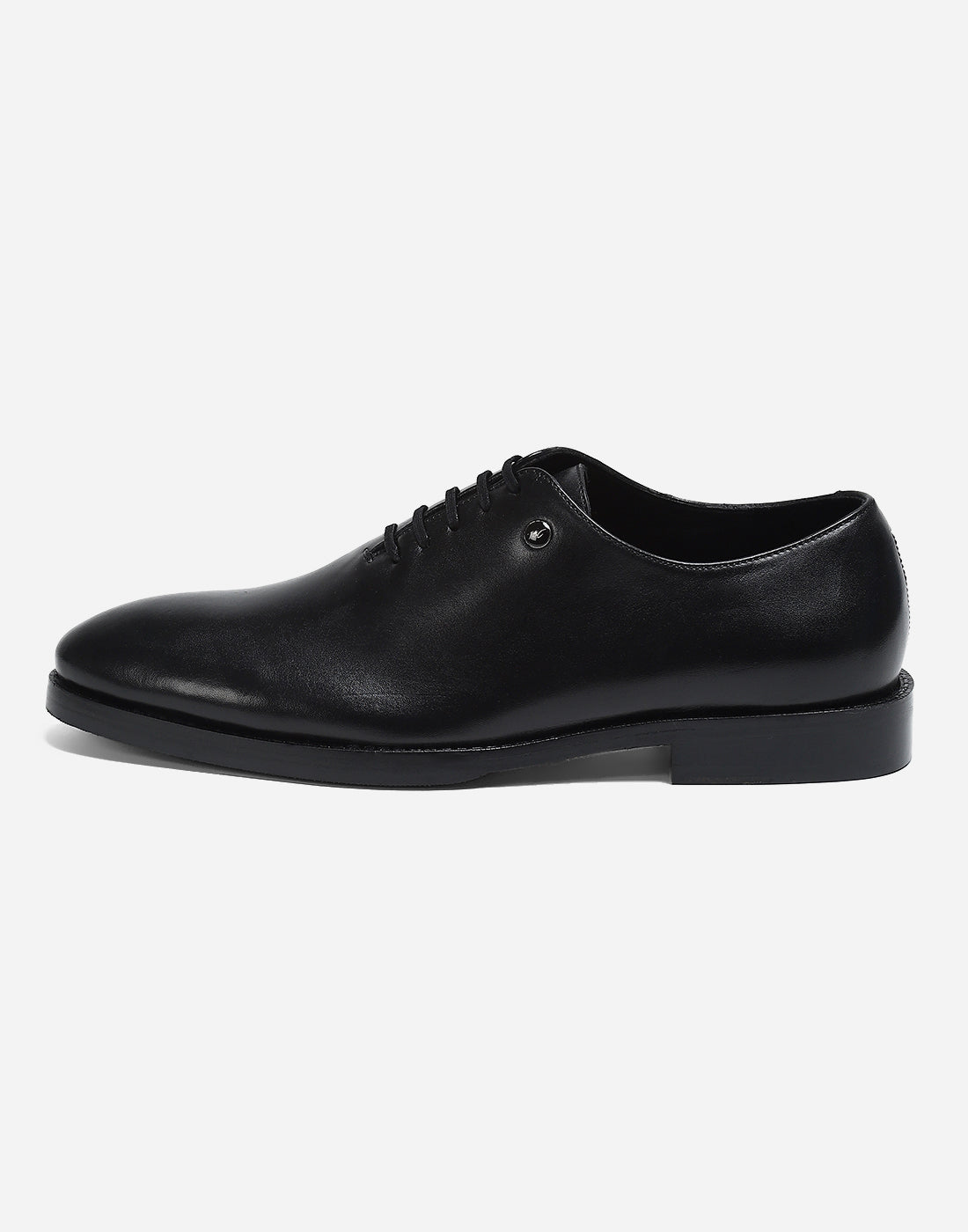 Men Black Lace Up Genuine Leather Formal Oxfords