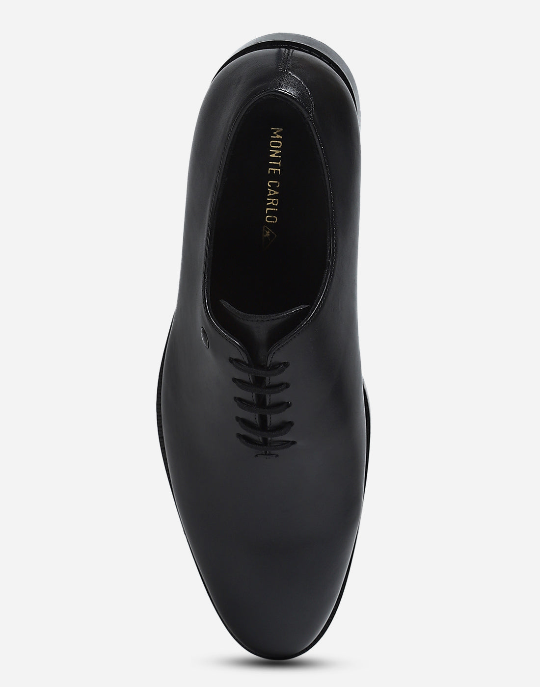 Men Black Lace Up Genuine Leather Formal Oxfords