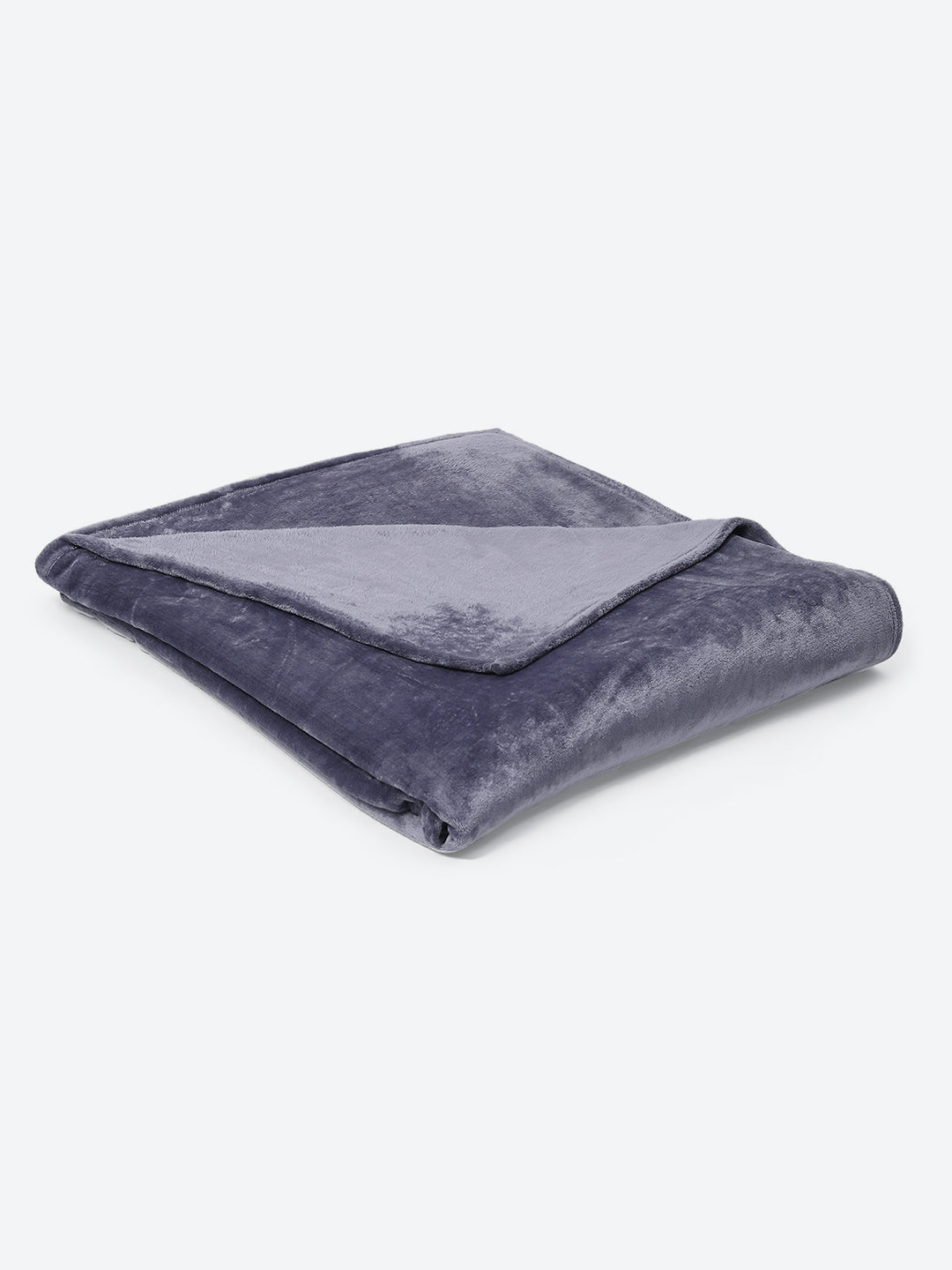 Solid 100% Polyester Double Bed Blanket for AC Room