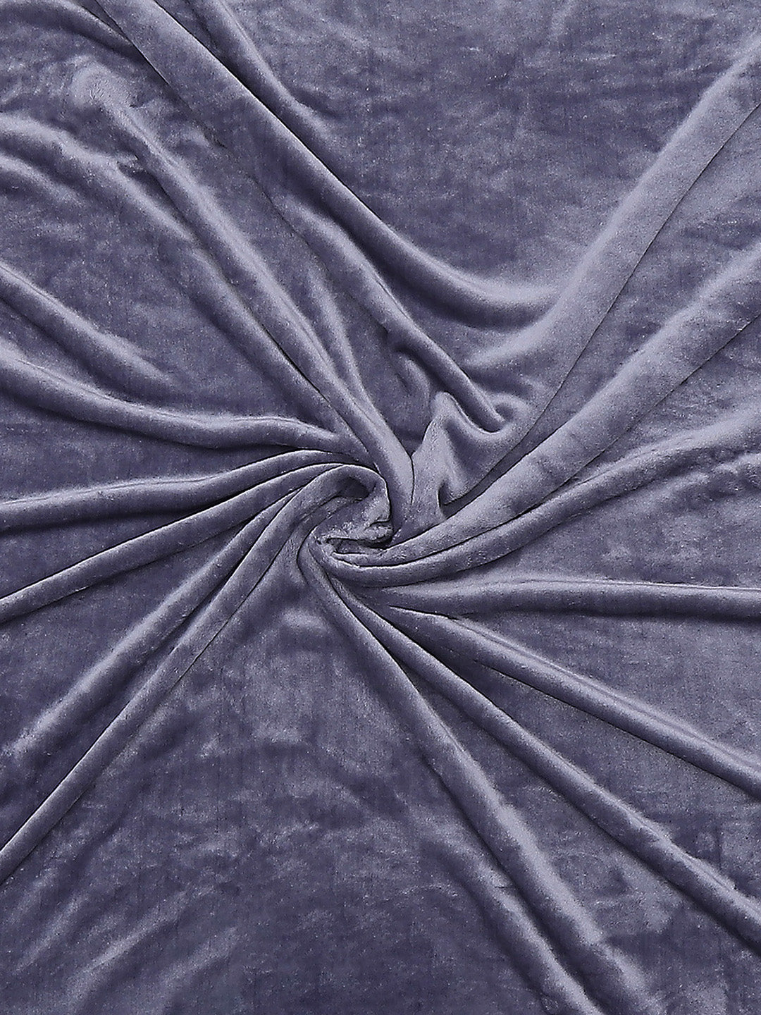 Solid 100% Polyester Double Bed Blanket for AC Room