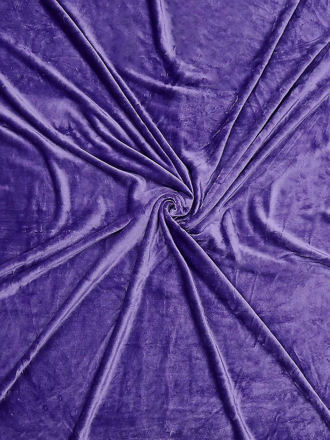 Solid Polyester Double Bed Blanket for AC Room