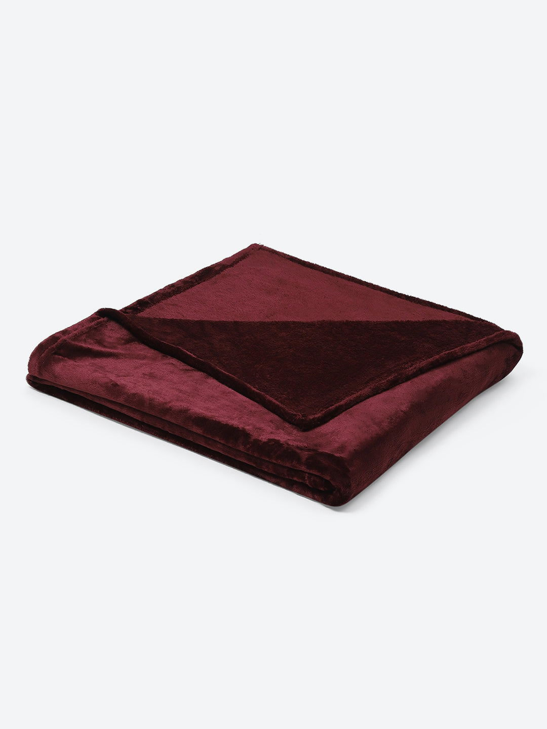 Solid 100% Polyester Single Bed Blanket for AC Room