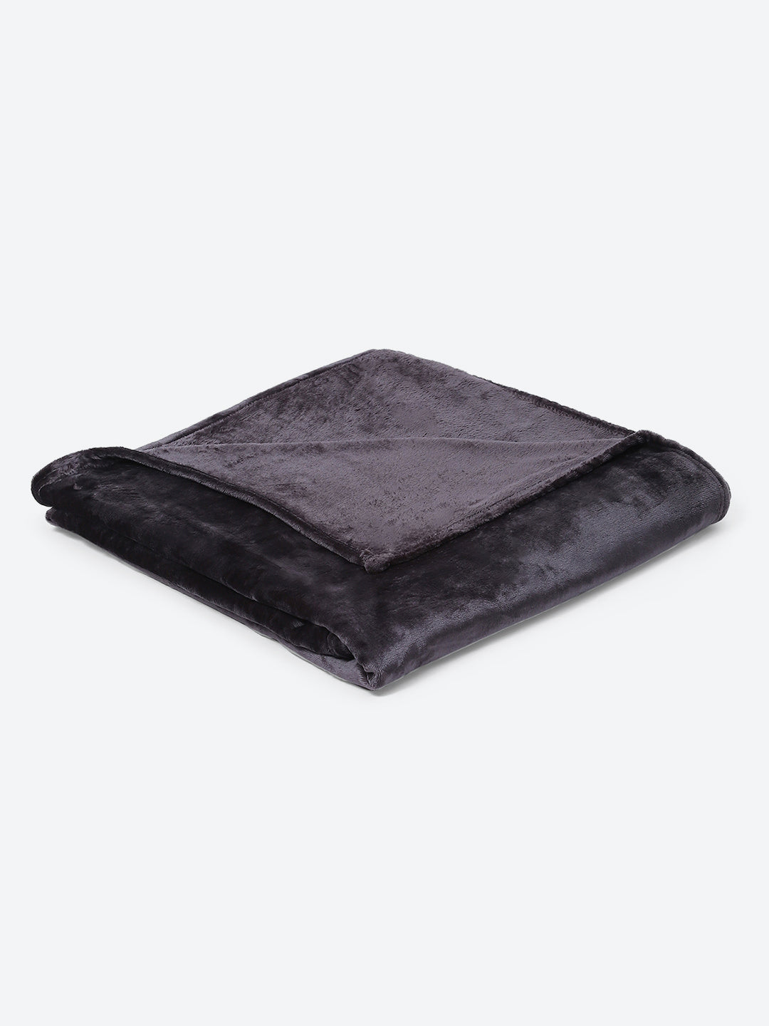 Solid Polyester Single Bed Blanket for AC Room