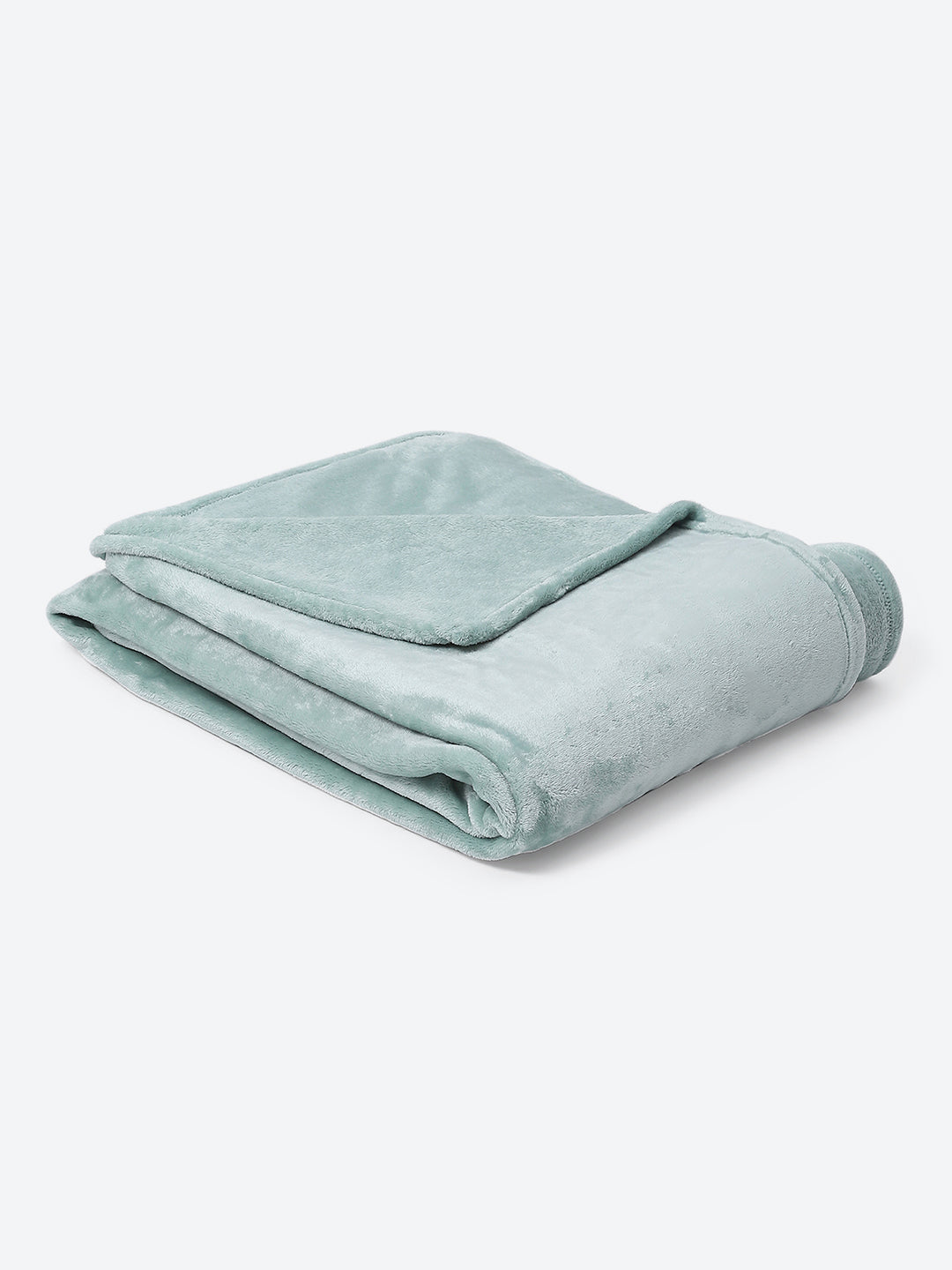 Solid Polyester Single Bed Blanket for AC Room