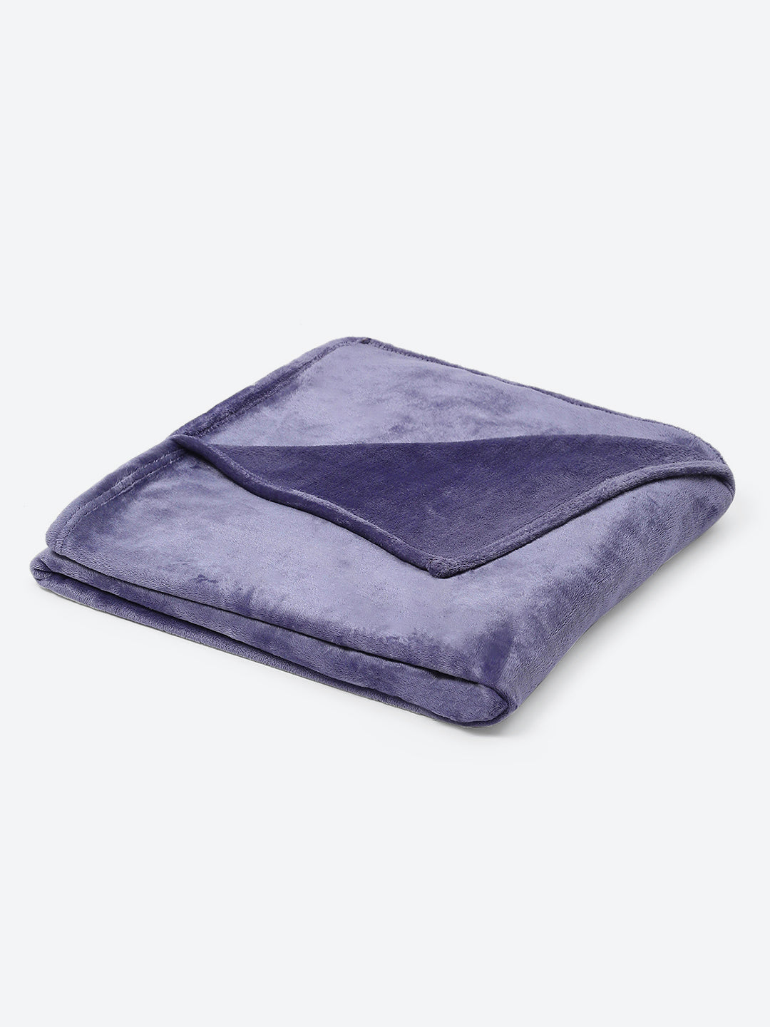 Solid 100% Polyester Single Bed Blanket for AC Room