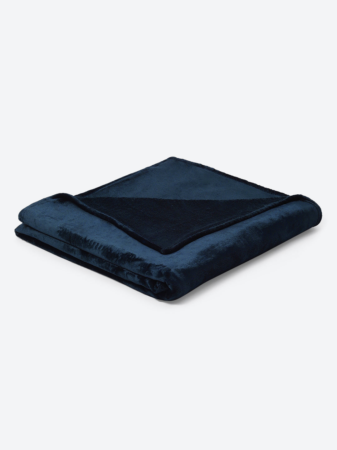 Solid Polyester Single Bed Blanket for AC Room