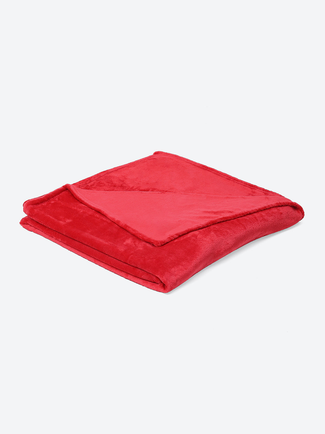 Solid 100% Polyester Single Bed Blanket for AC Room