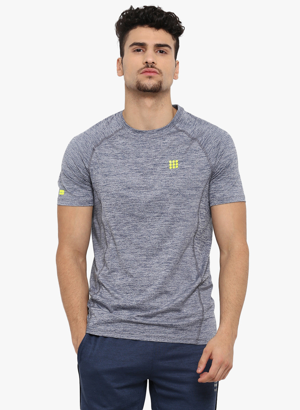 Rock.it Blue Round Neck Smart Fit T-Shirt