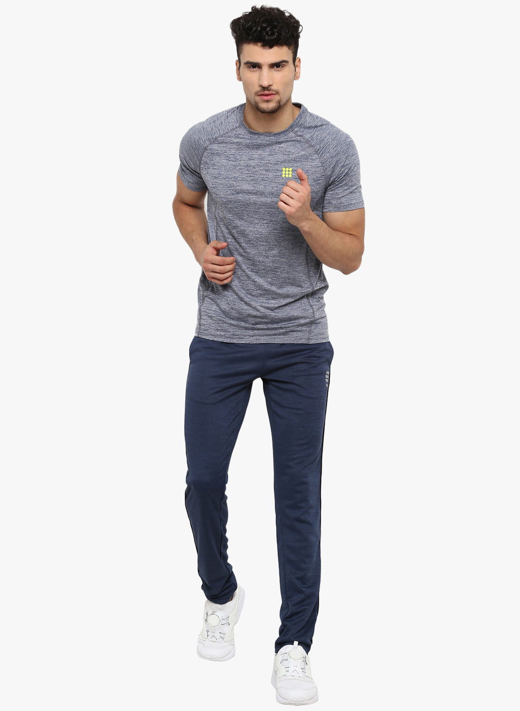 Rock.it Blue Round Neck Smart Fit T-Shirt