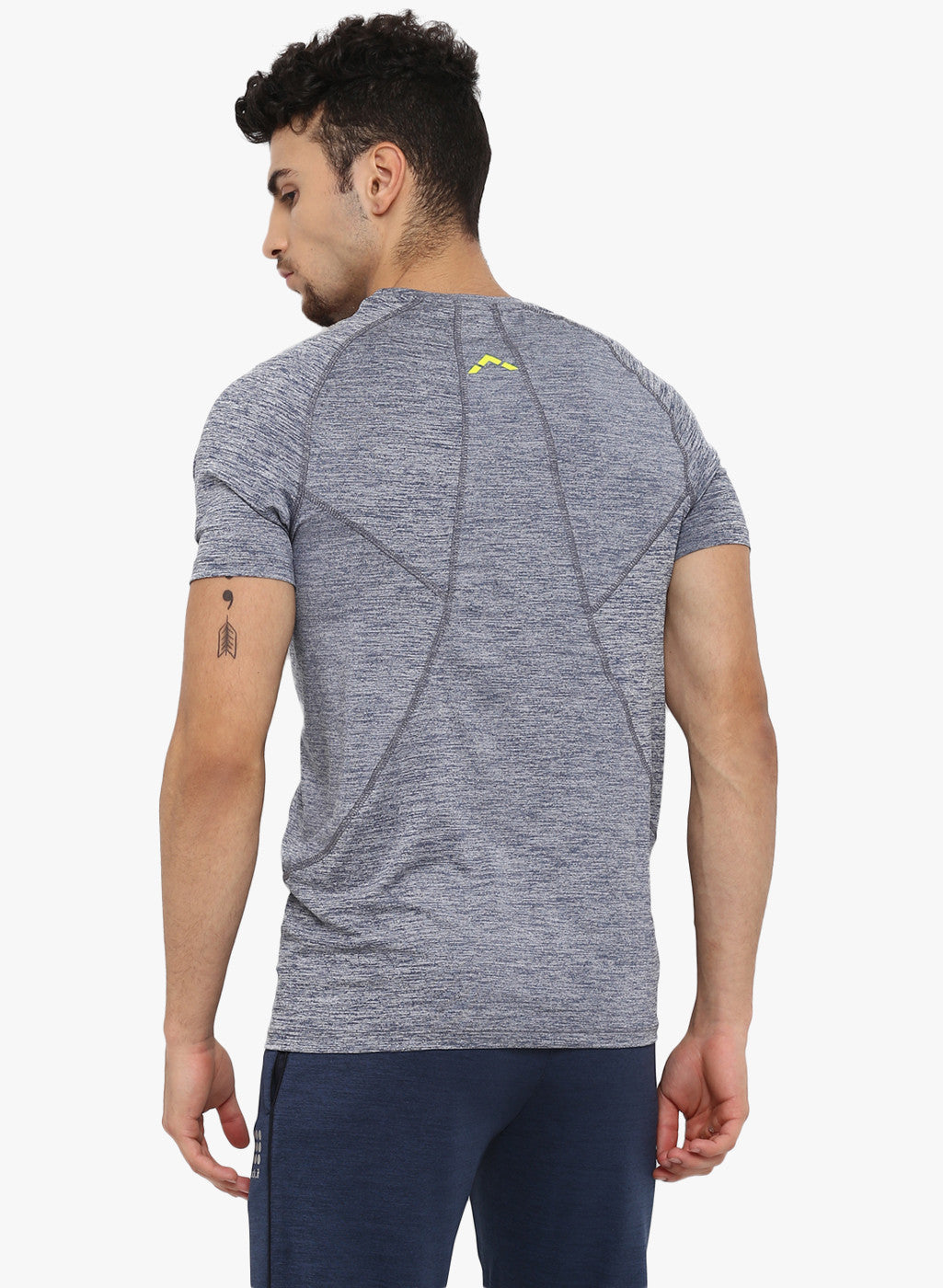 Rock.it Blue Round Neck Smart Fit T-Shirt