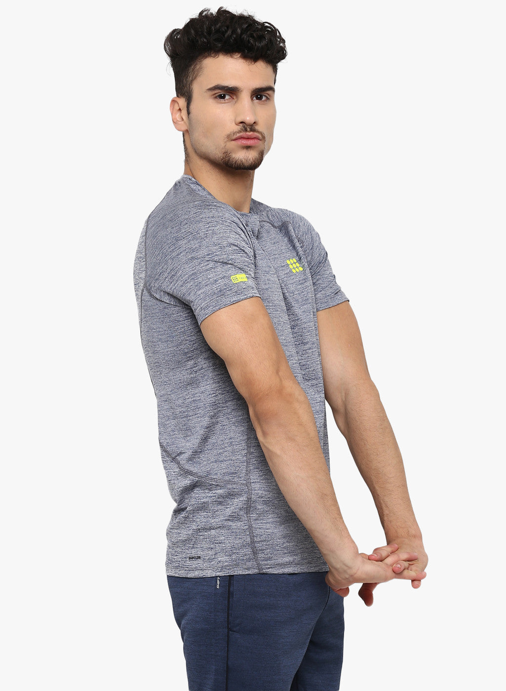 Rock.it Blue Round Neck Smart Fit T-Shirt
