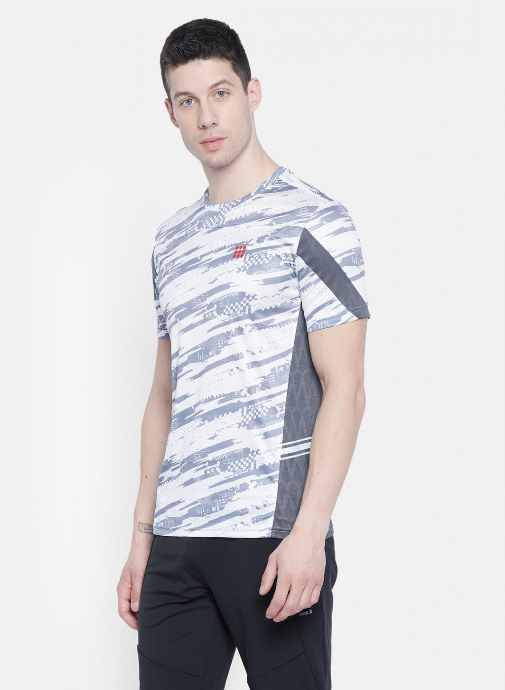 Rock.it Men White Printed T-Shirt