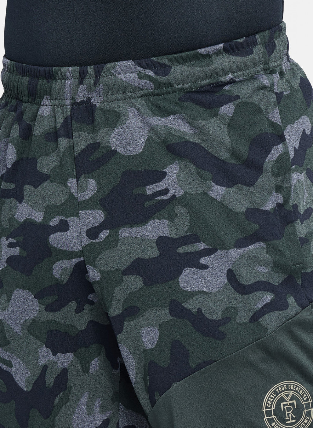 Rock.it Men Olive Printed Short