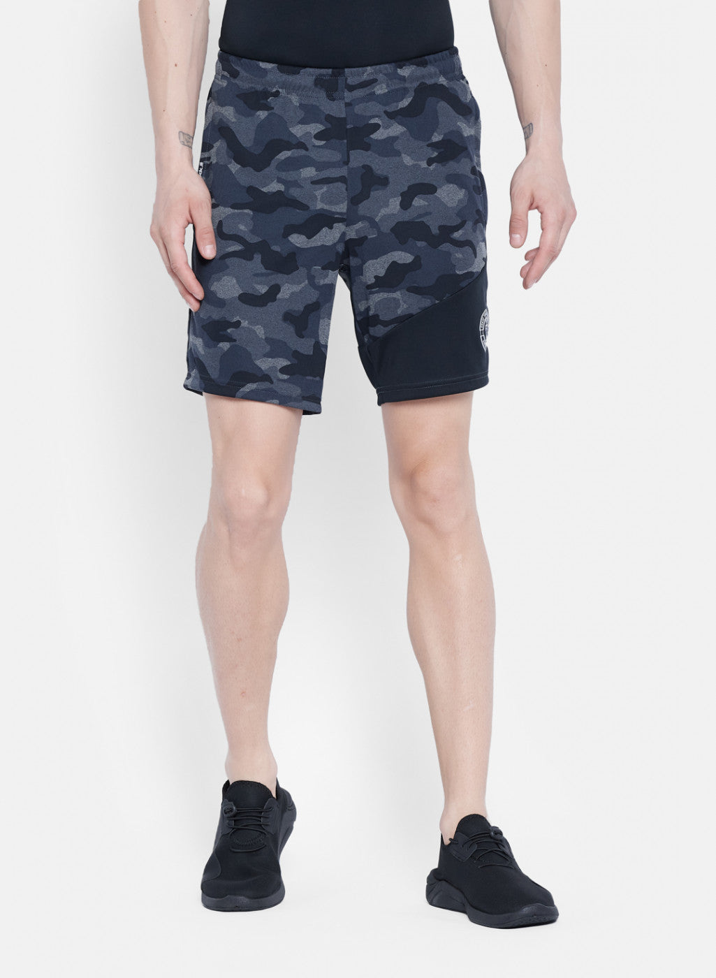 Rock.it Men Grey Printed Short