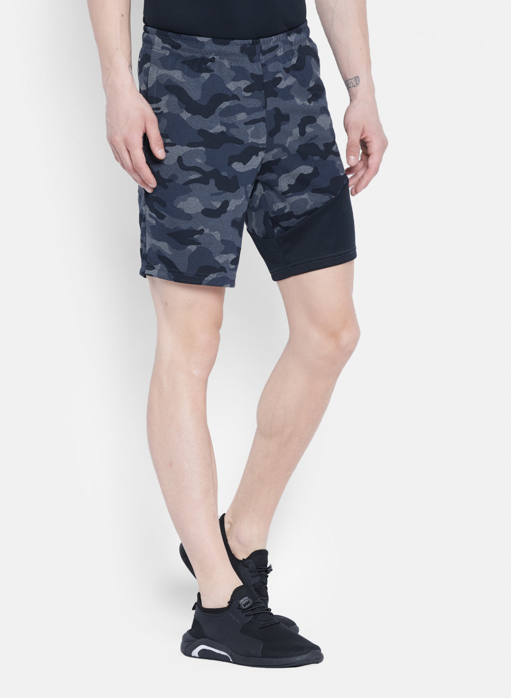 Rock.it Men Grey Printed Short