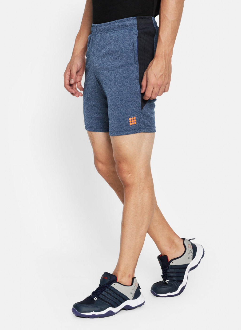 Rock.it Men Navy Blue Self Design Short