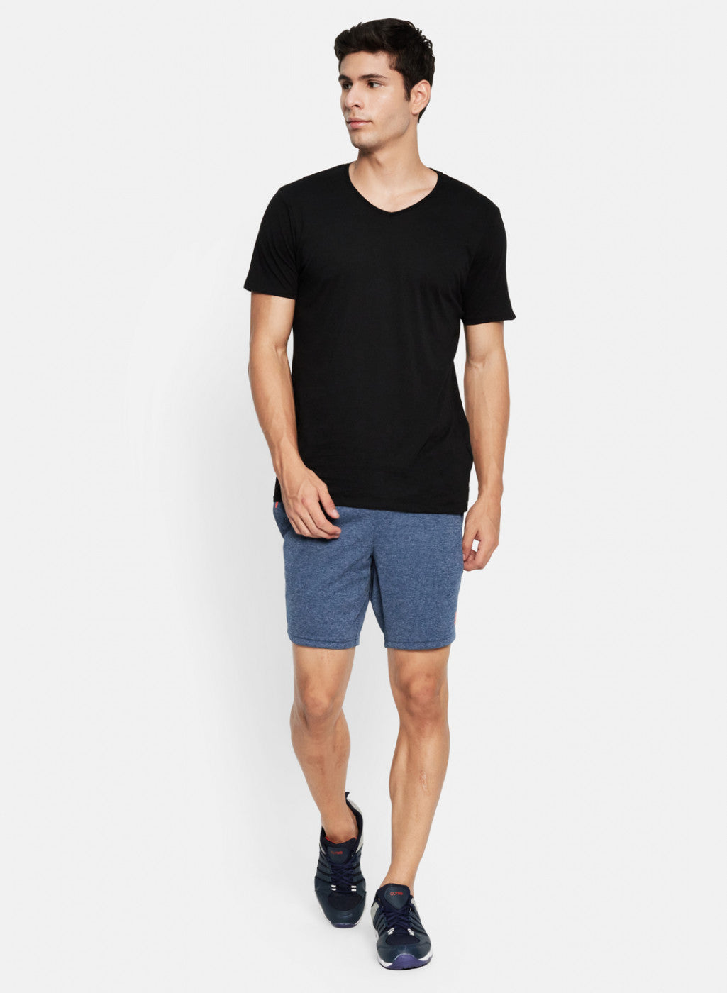 Rock.it Men Navy Blue Self Design Short