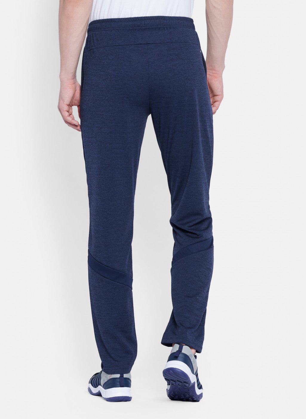 Rock.it Men Navy Blue Self Design Lower