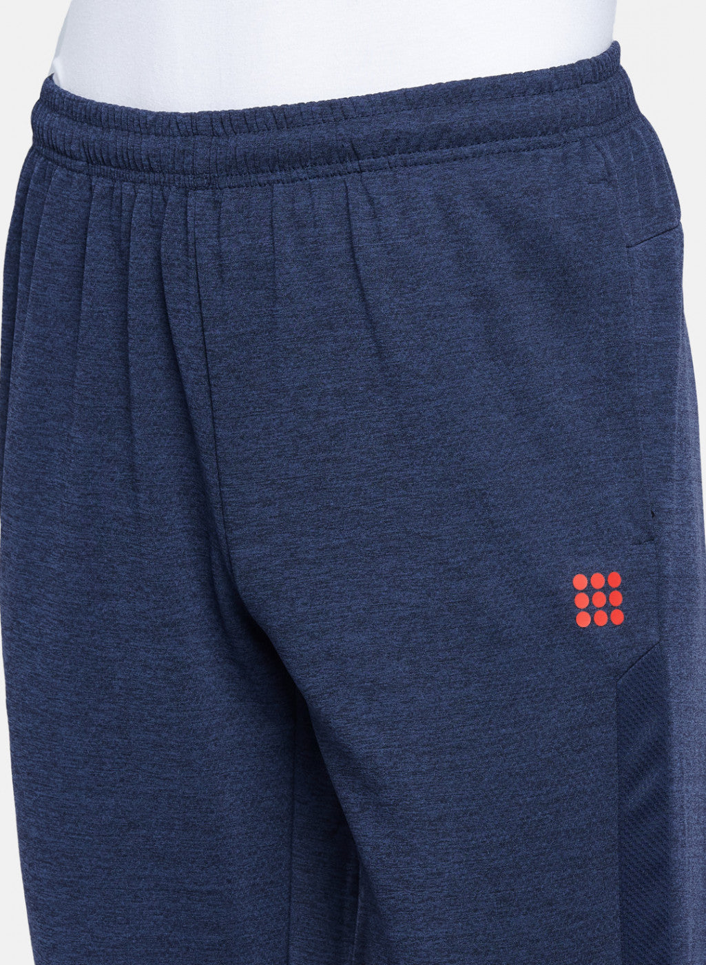 Rock.it Men Navy Blue Self Design Lower