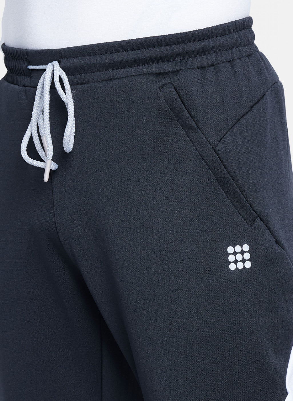 Rock.it Men Black Self Design Lower