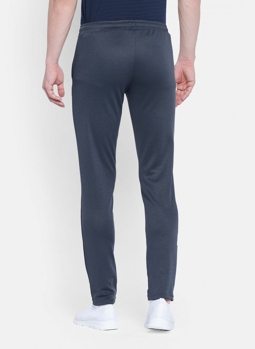 Rock.it Men Grey Self Design Lower