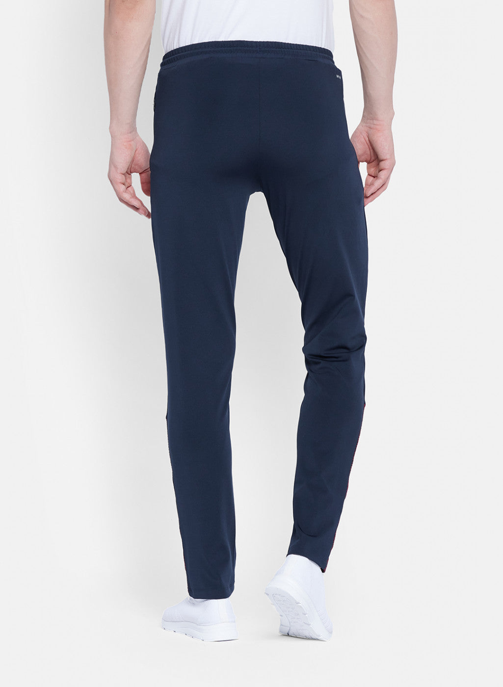 Rock.it Men Navy Blue Self Design Lower