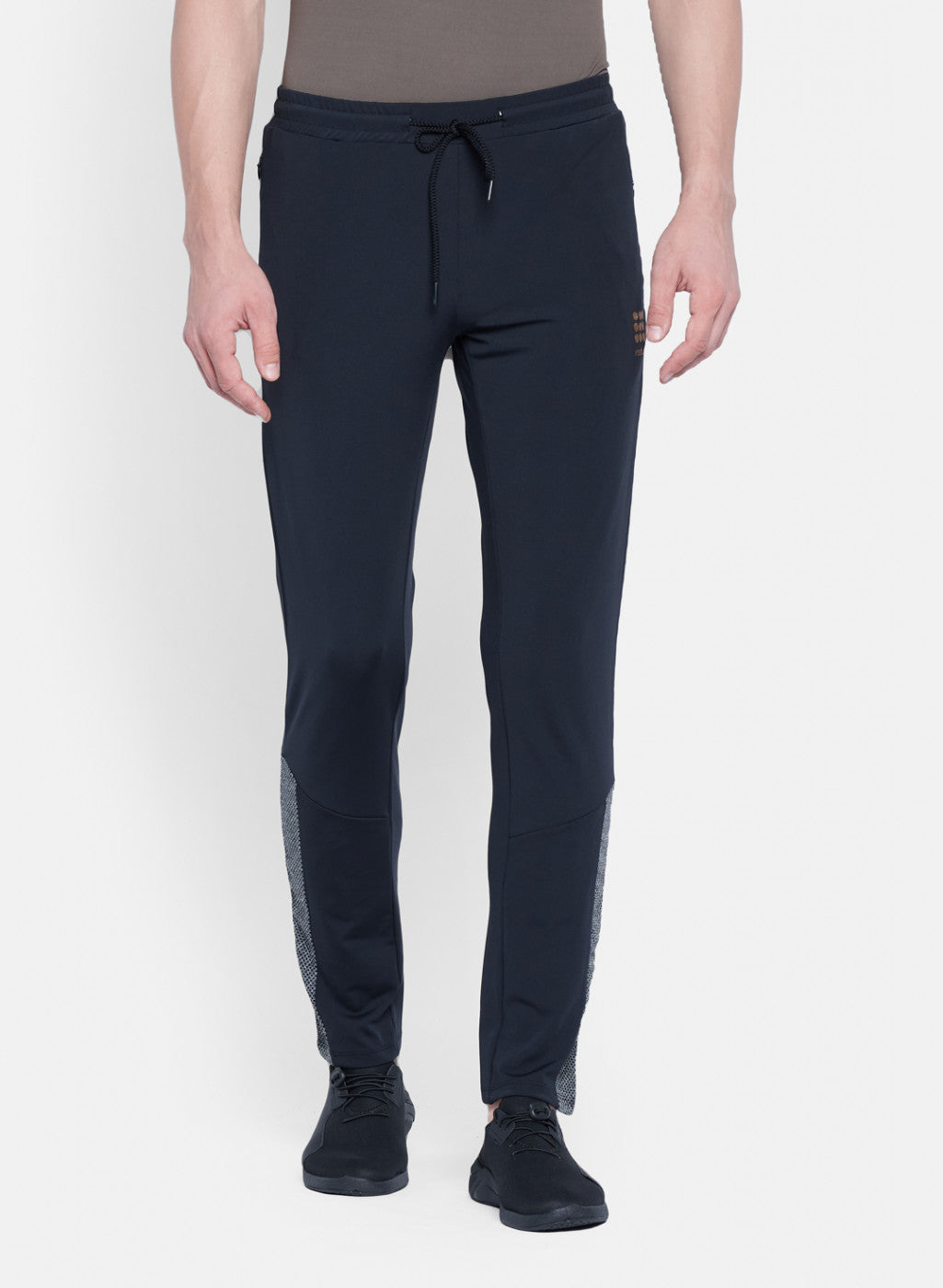 Rock.it Men Black Self Design Lower