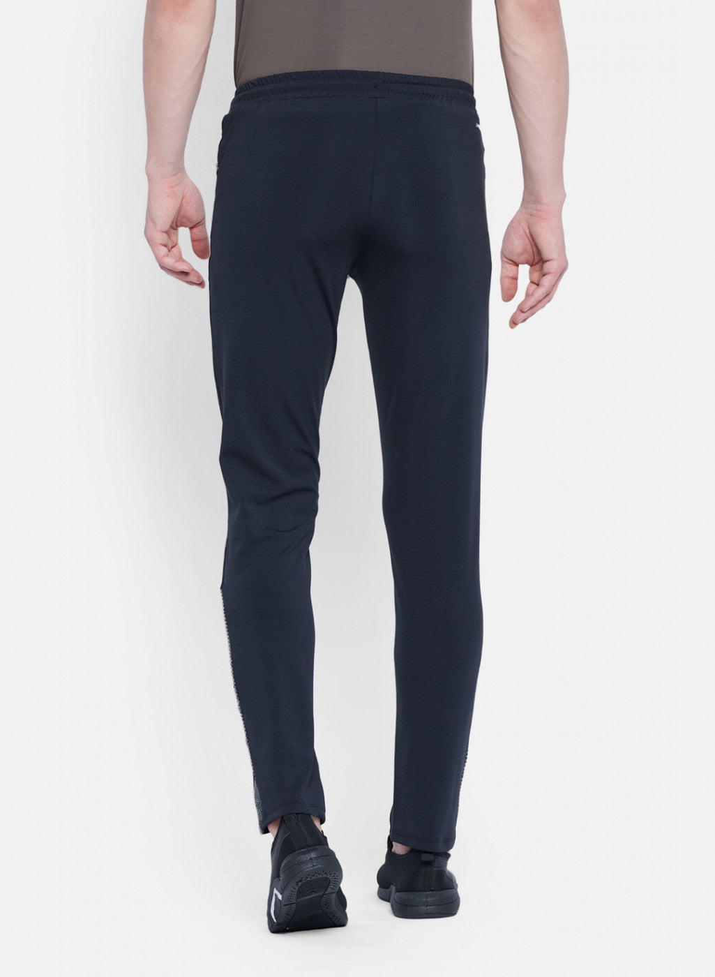 Rock.it Men Black Self Design Lower