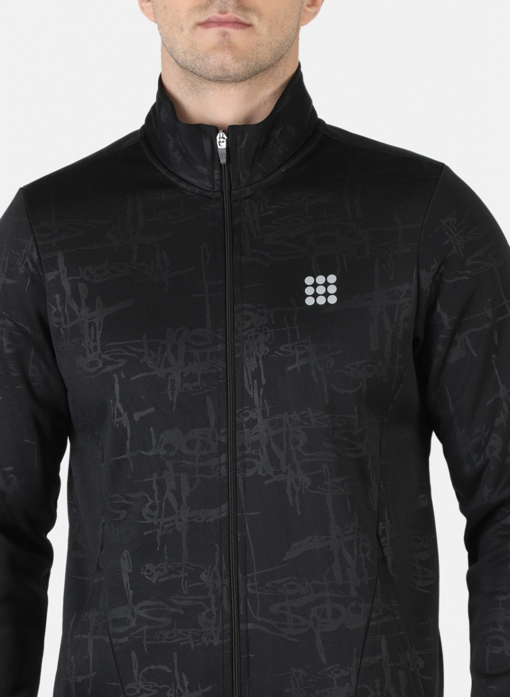 Rock.it Men Black Printed Sweatshirt