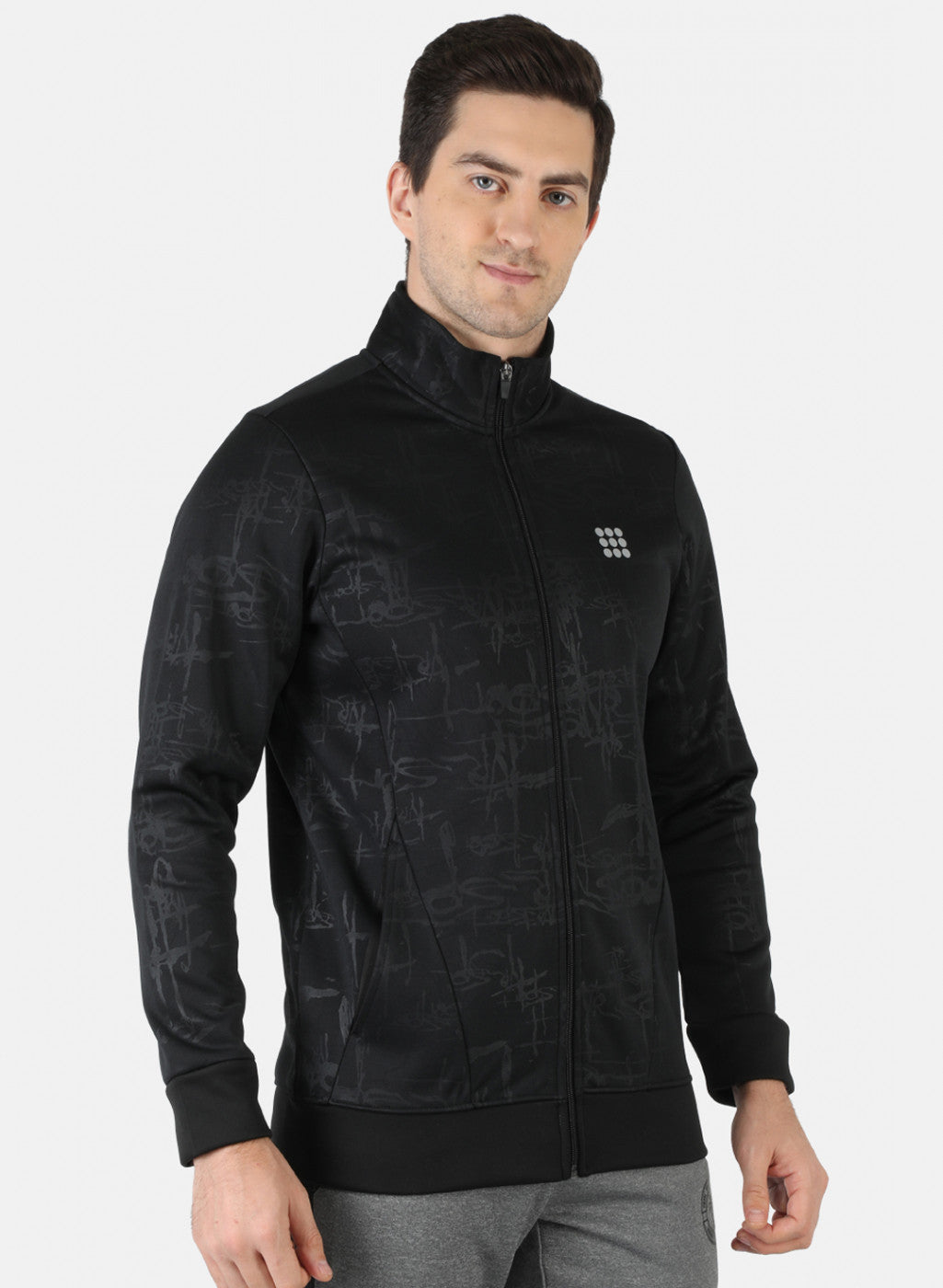 Rock.it Men Black Printed Sweatshirt