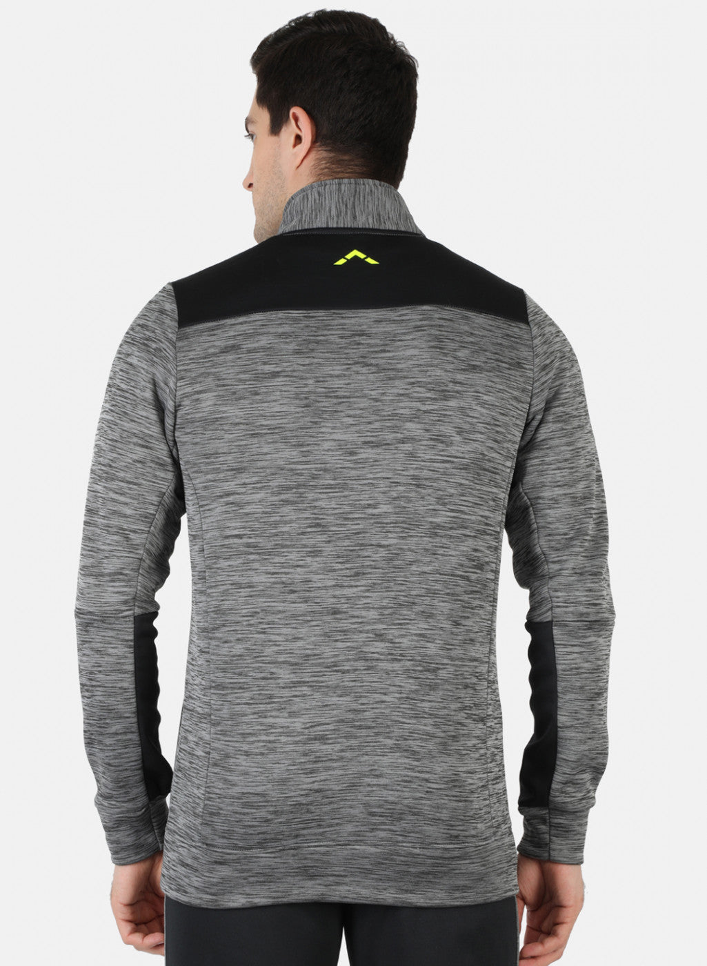Rock.it Men Grey Solid Sweatshirt