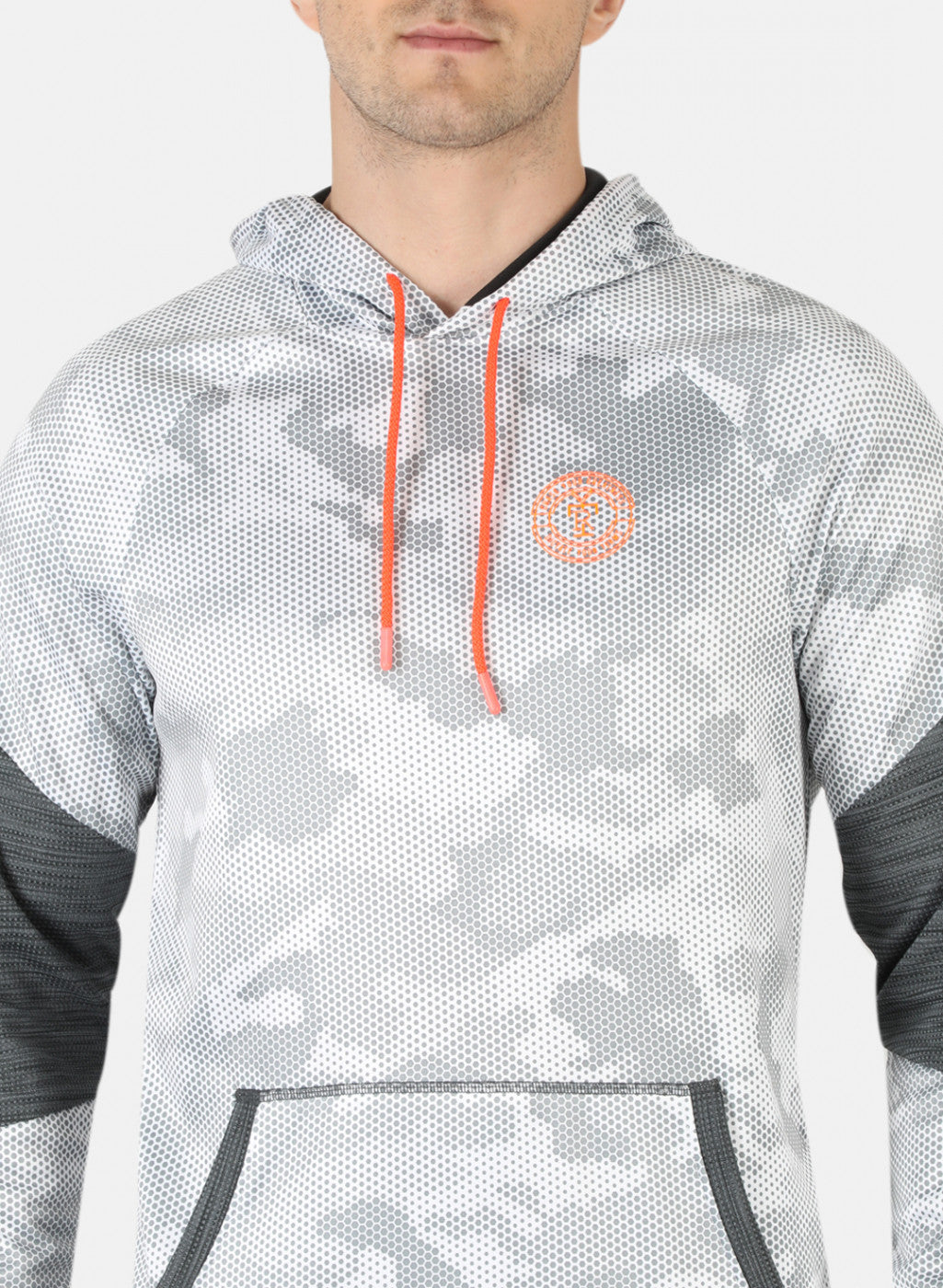 Rock.it Men White Printed Sweatshirt