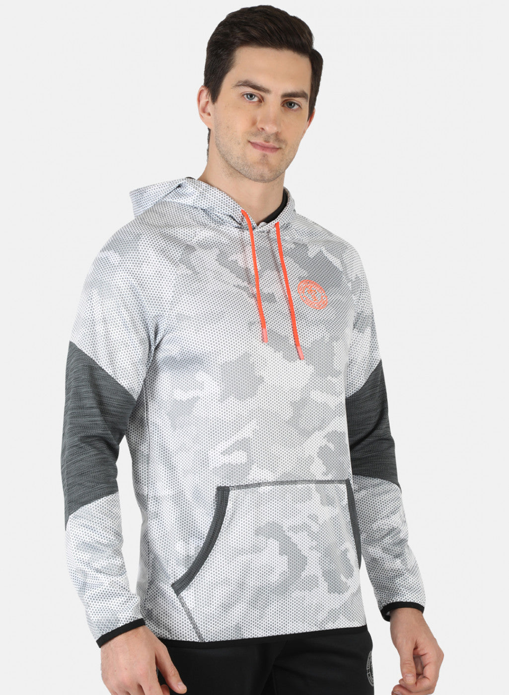 Rock.it Men White Printed Sweatshirt