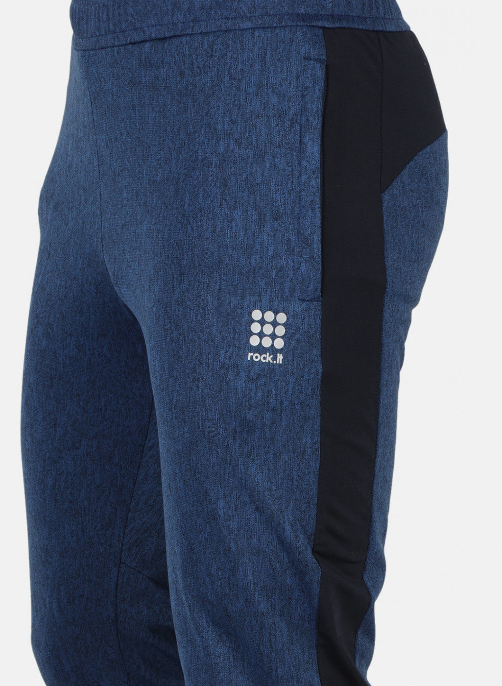 Rock.it Navy Regular Fit Full Sleeve Collar Neck Tracksuit