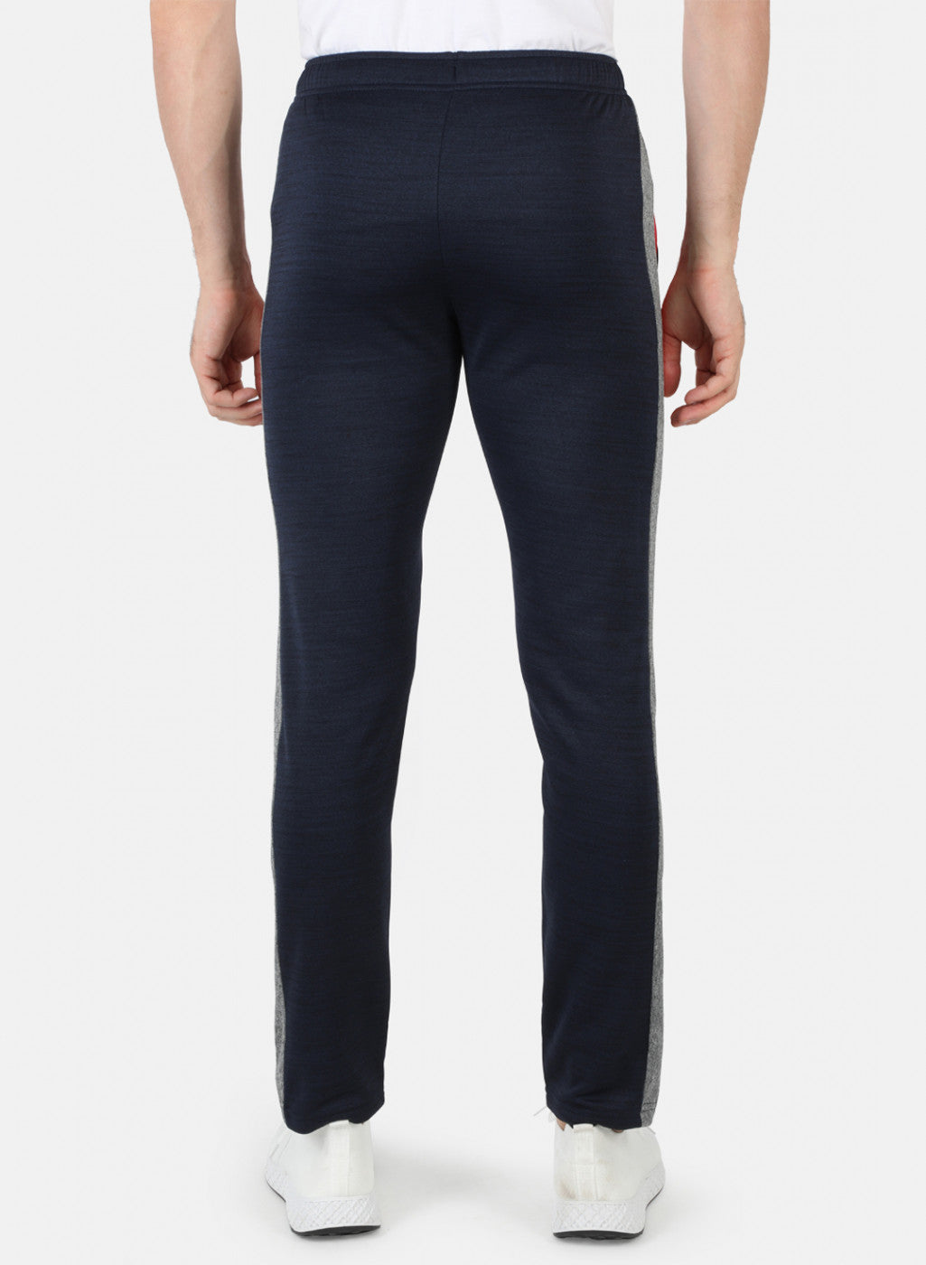 Rock.it Men Navy Blue Solid Lower