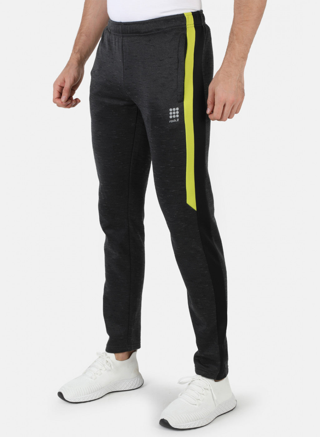 Rock.it Men Black Solid Lower