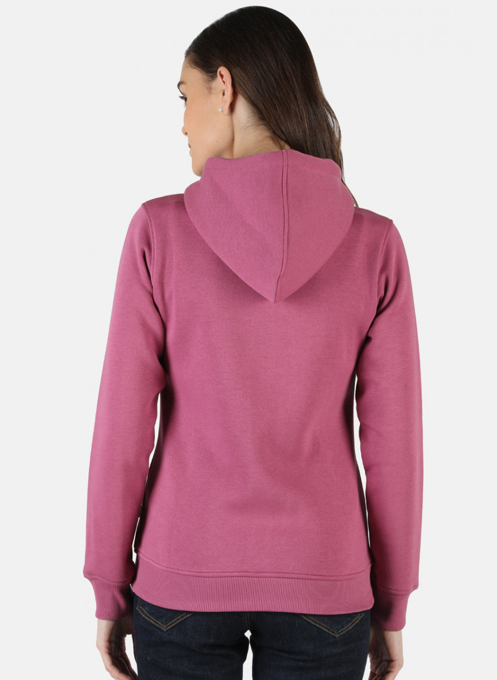 Women Pink Printed Sweatshirt