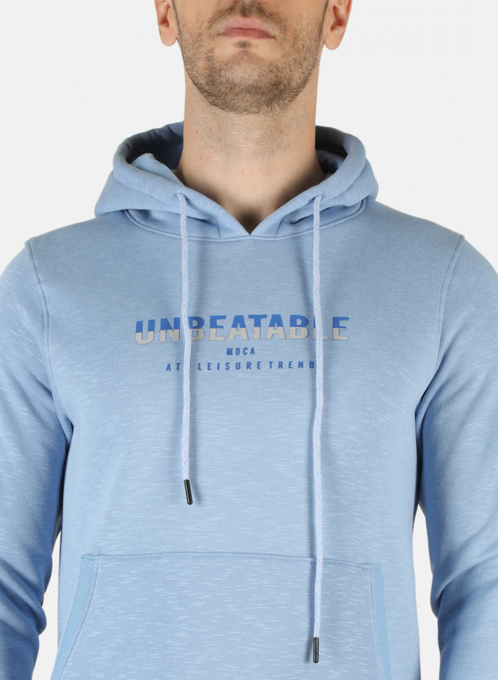 Men Blue Printed Sweatshirt