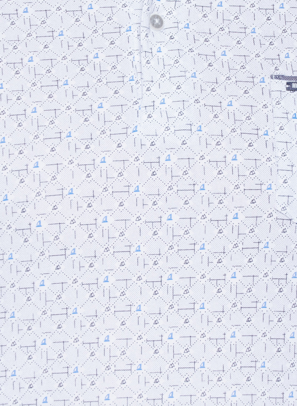 Mens Grey Printed T-Shirt