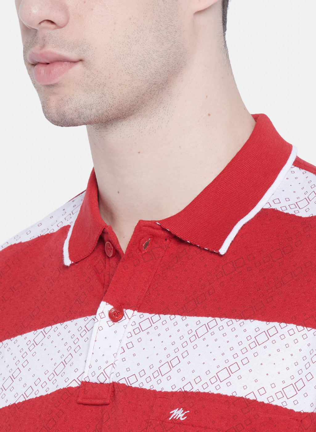 Mens Red Stripe T-Shirt