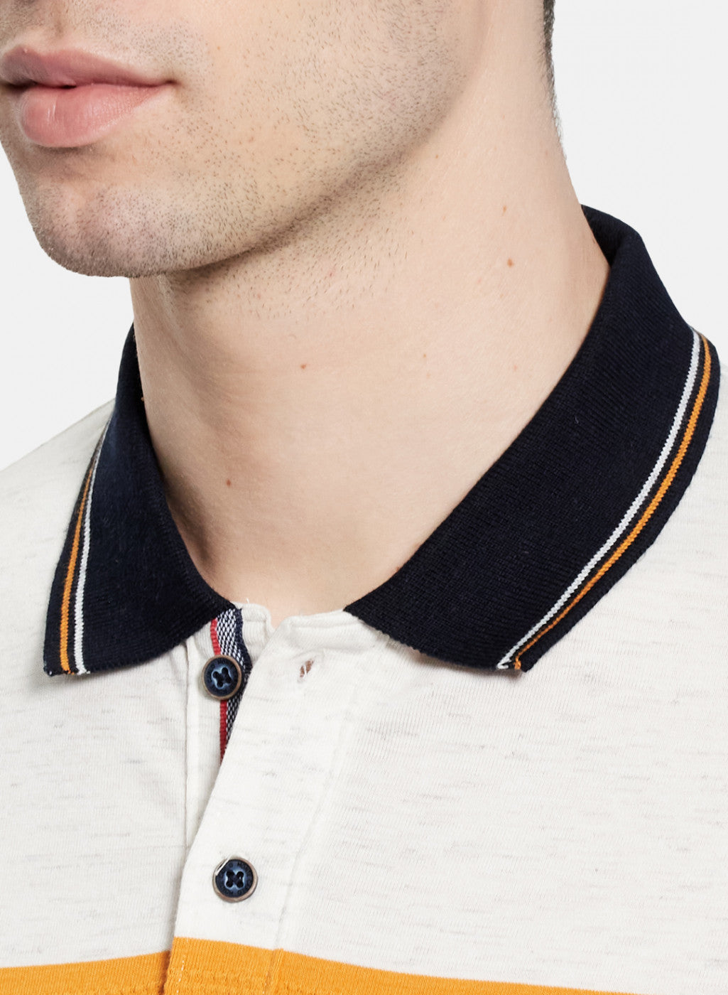 Mens Multi Color Stripe T-Shirt