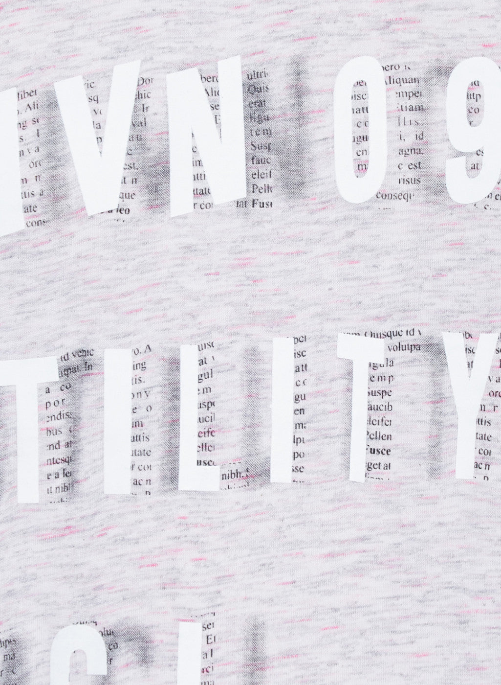 Mens Grey Printed T-Shirt