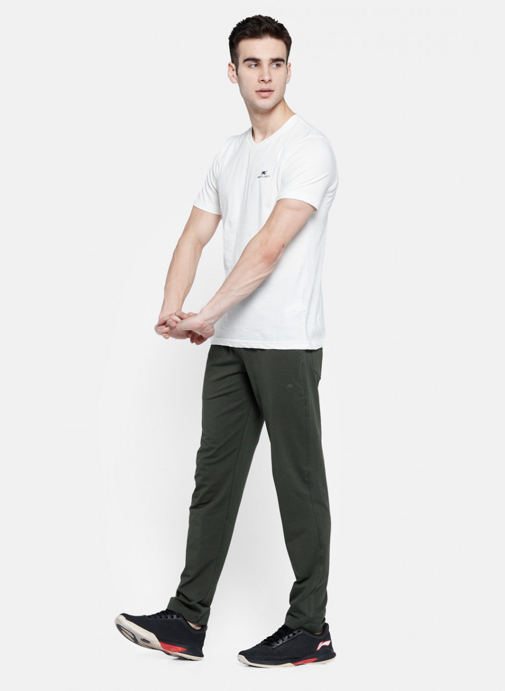 Mens Olive Smart Fit Lower