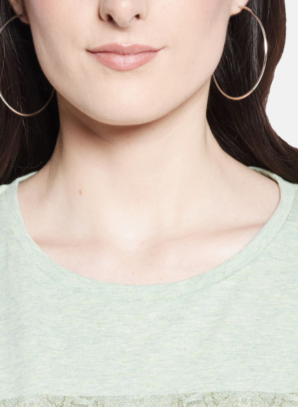 Women Green Printed Top