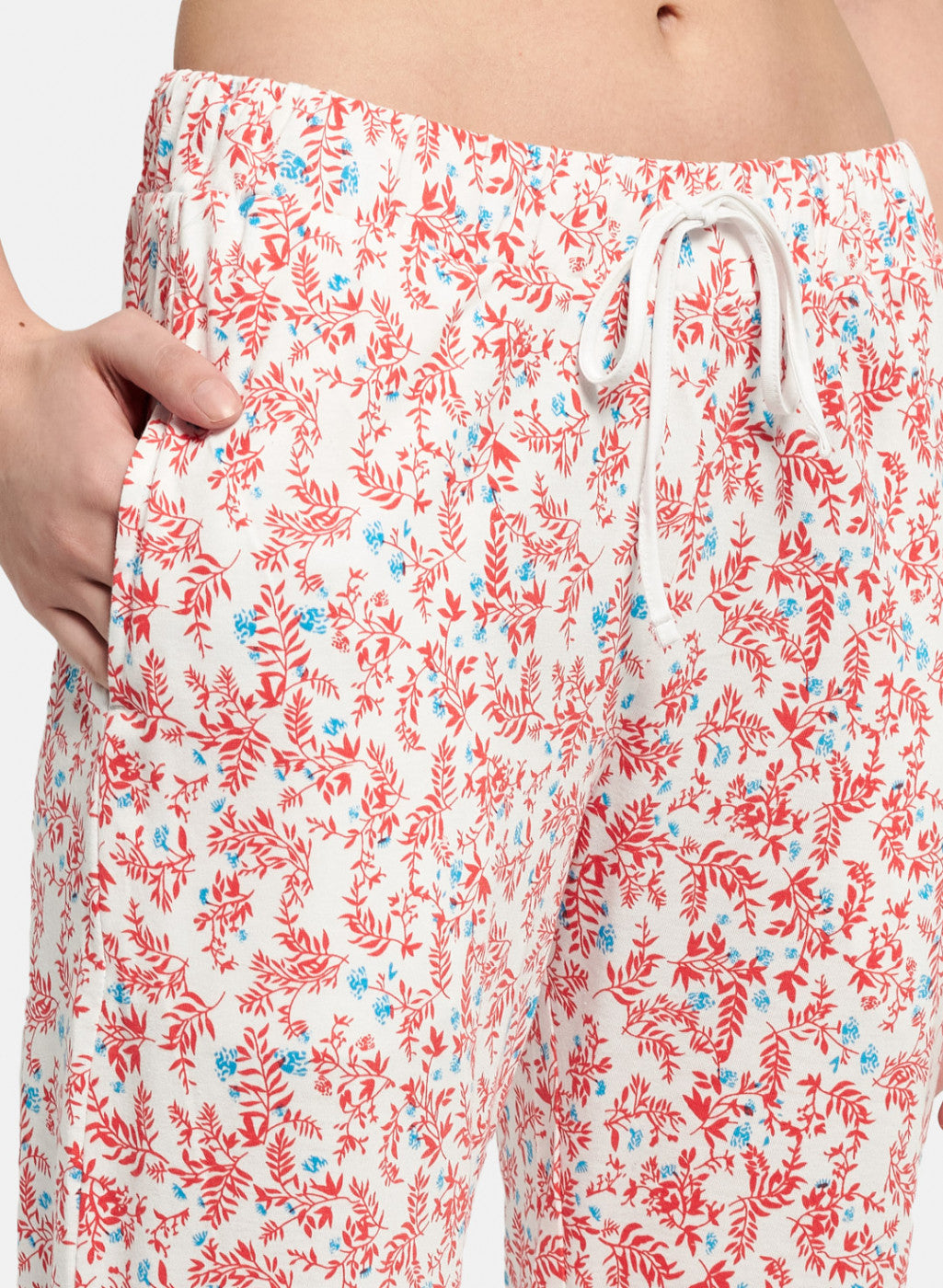 Womens Pink Regular Fit Lower Set