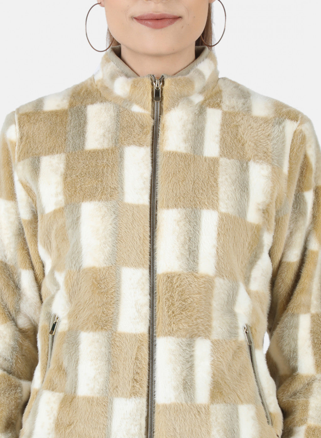 Women Green Solid Sweatshirt